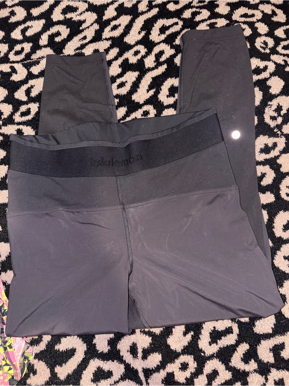 lululemon athletica Black womens High-Waist Performance Leggings Limited ed.